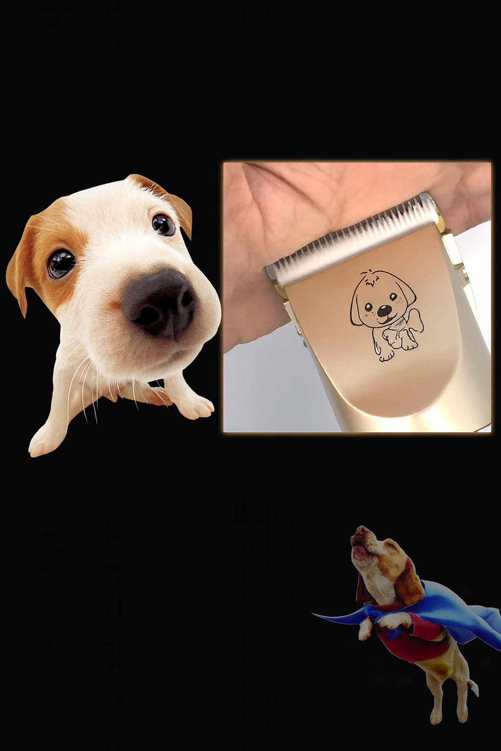 NovaVibe™ Pro Pet Grooming Trimmer – Precision Hair Clipper for Dogs & Cats