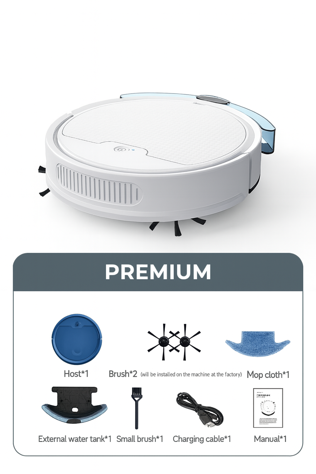 NovaVibe™ Intelligent Robot Vacuum – Smart, Silent & Powerful Cleaning