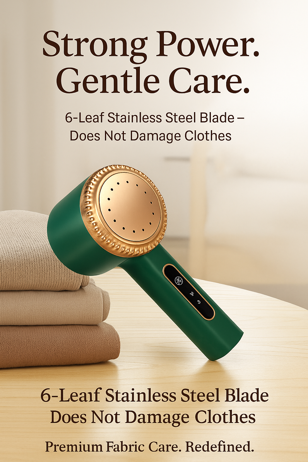 NovaVibe™ Premium Lint Remover with LED Display