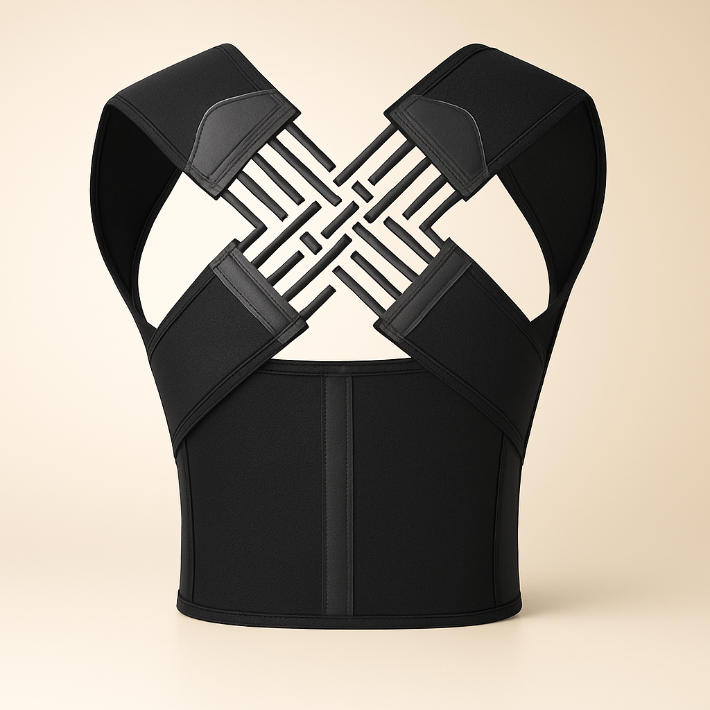 NovaVibe™ Advanced Spine Support Posture Corrector – Breathable, Adjustable & Discreet