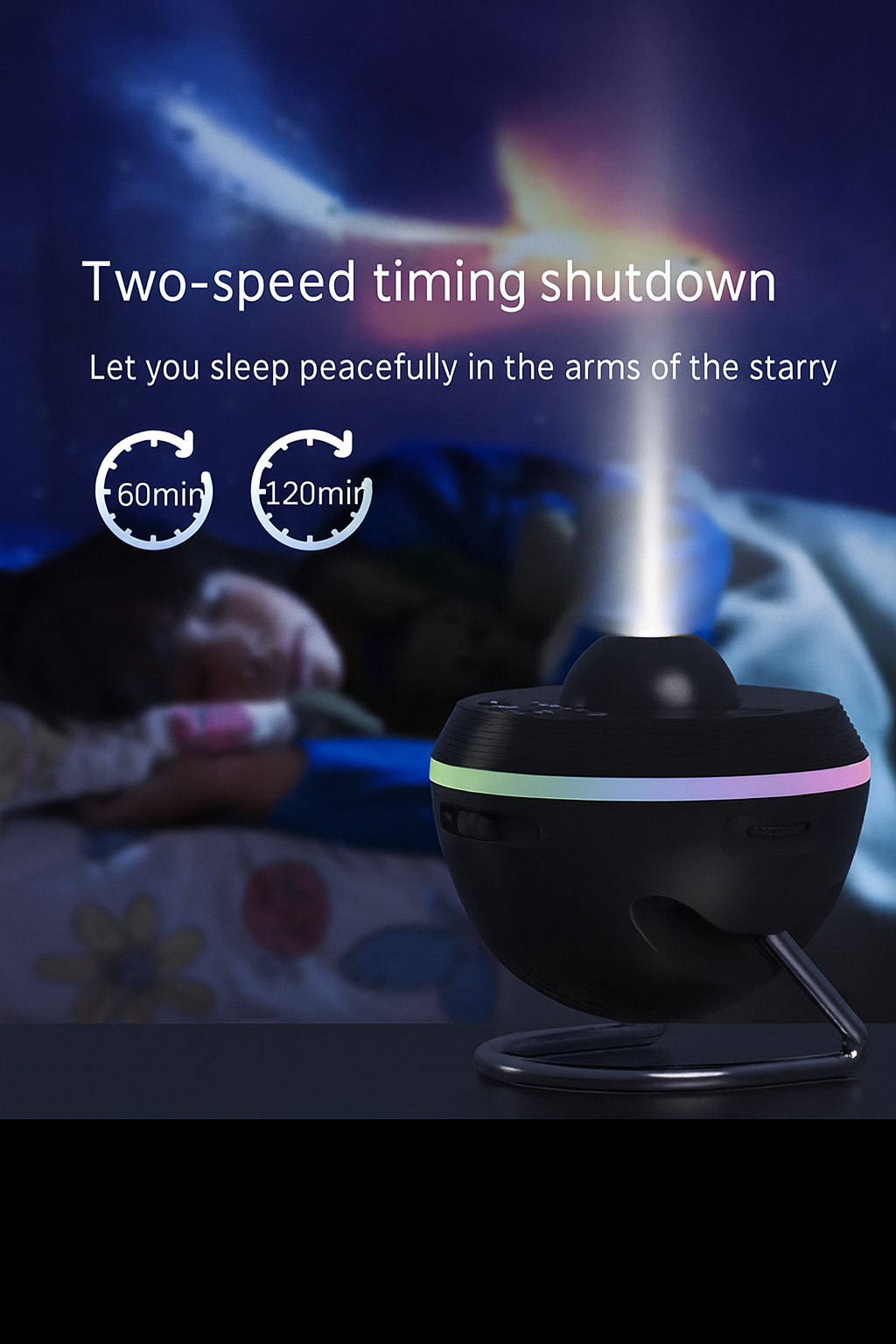 NovaVibe™ Dynamic Meteor 13-in-1 Ultra Clear Galaxy Projector