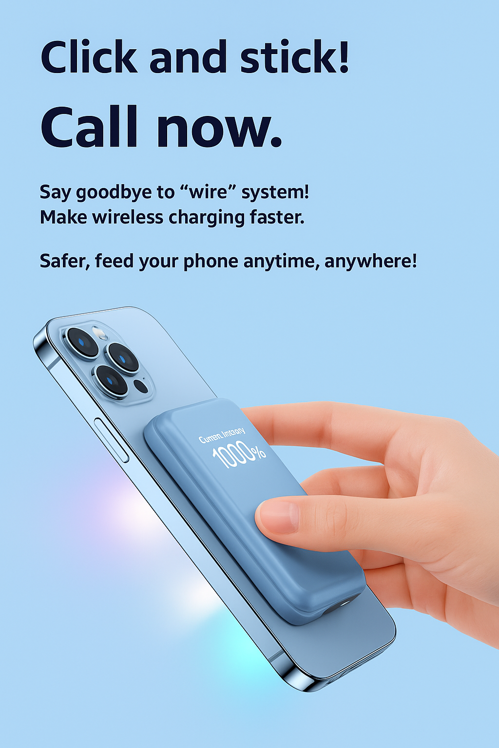 NovaVibe™ MagSafe Magnetic Wireless Power Bank 66W | 10000mAh Super Fast Charge
