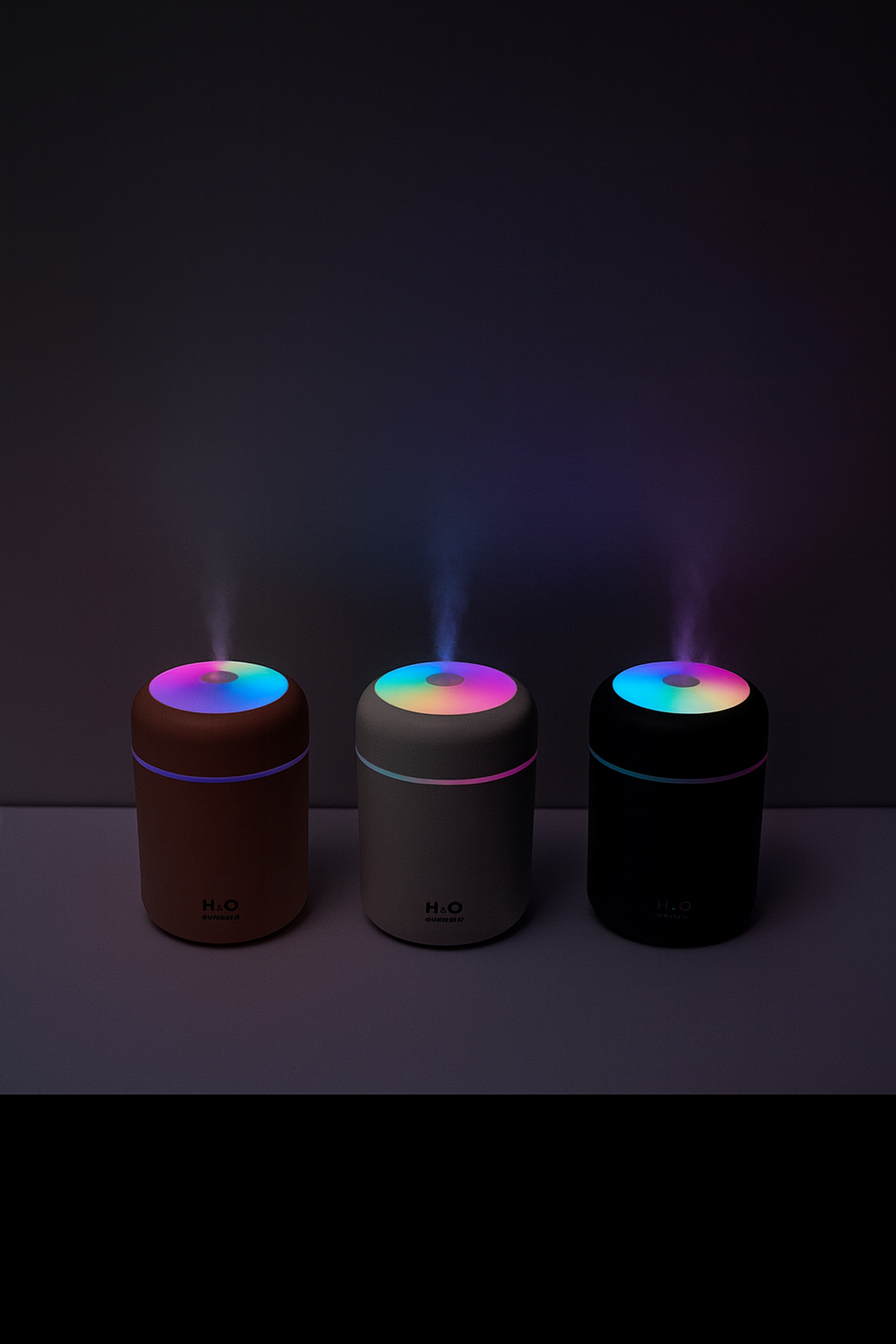 NovaVibe™ Car Air Purifying Humidifier – USB Aromatherapy Mist & LED Light