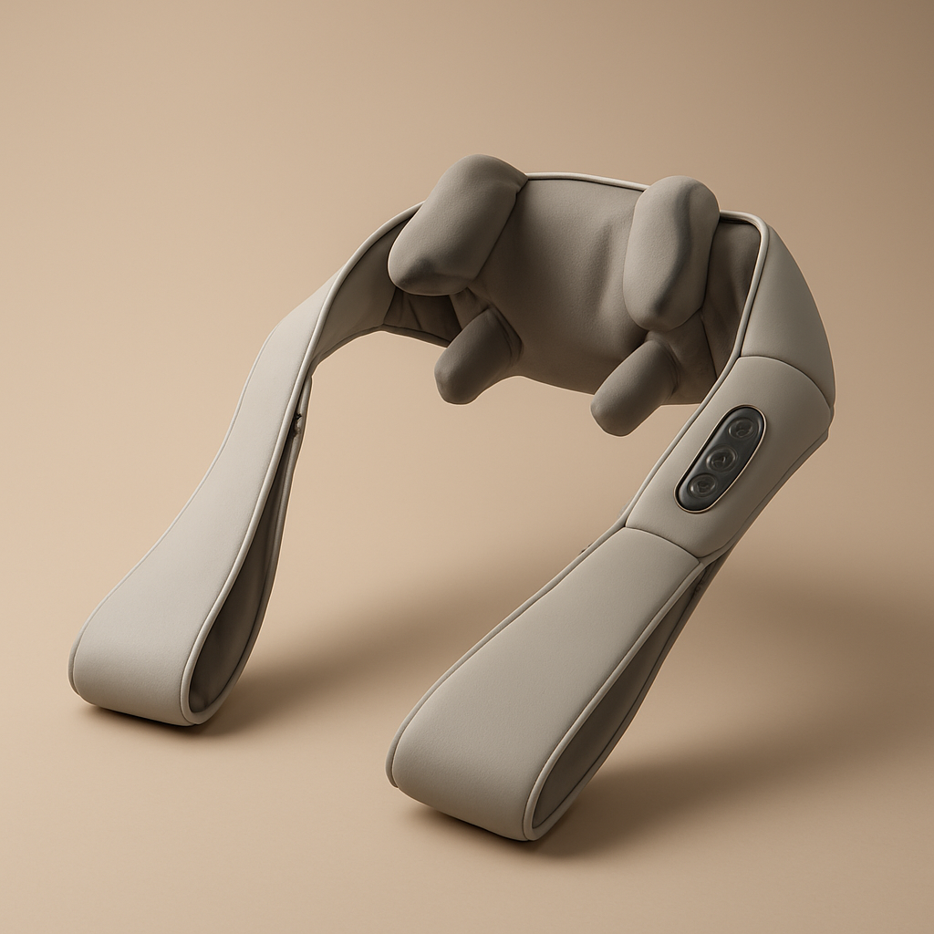 NovaVibe™ DeepRelief Pro™ – Smart Neck & Shoulder Massager (USB)