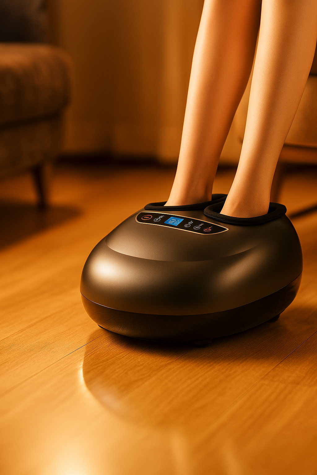 NovaVibe™ Smart Luxe Foot Massager – Full Wrap Therapy