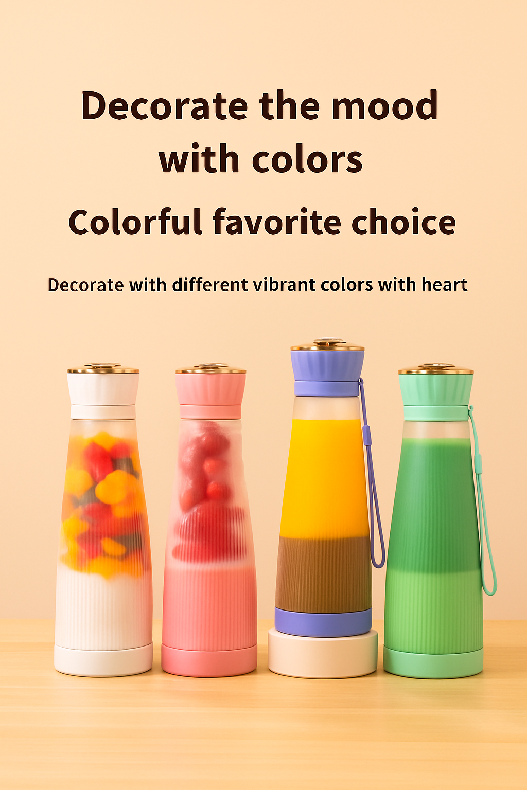 NovaVibe™ Portable Electric Juicer Juice Blender