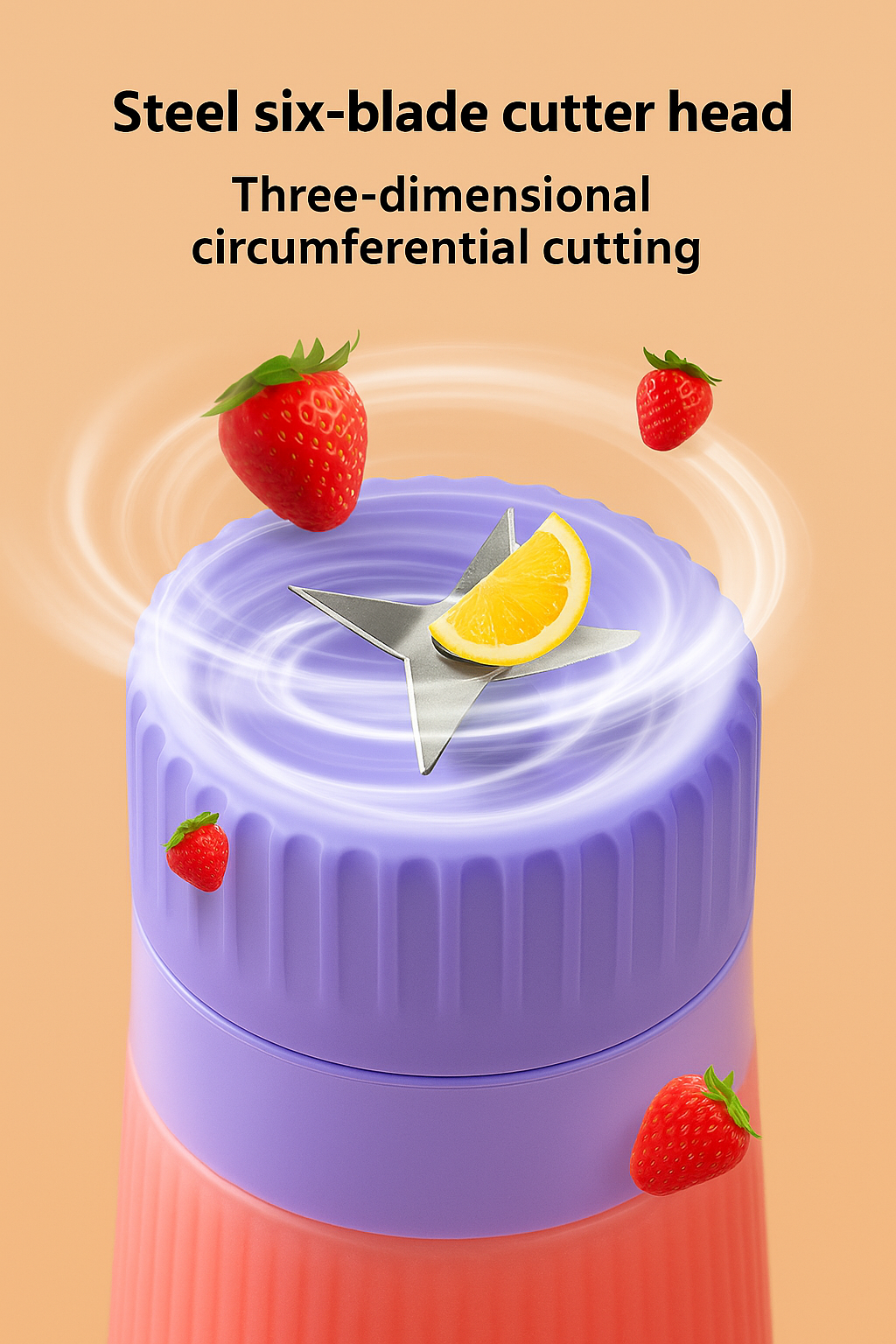 NovaVibe™ Portable Electric Juicer Juice Blender