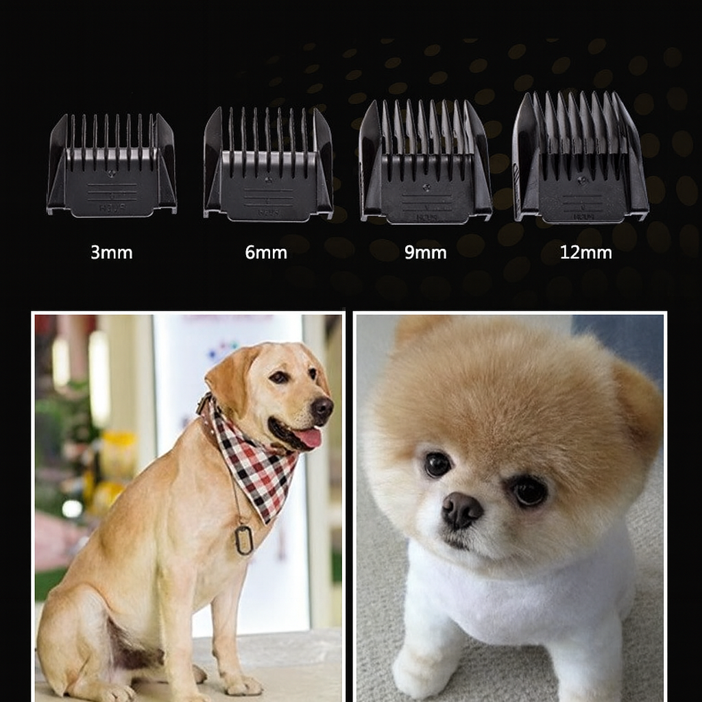 NovaVibe™ Pro Pet Grooming Trimmer – Precision Hair Clipper for Dogs & Cats