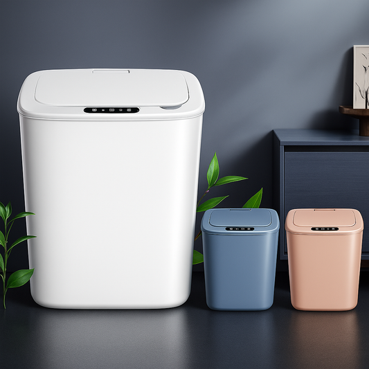 NovaVibe™ Smart Trash Can - Touches Automatic Waste Bin
