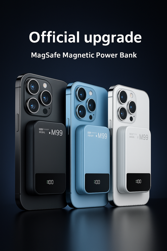 NovaVibe™ MagSafe Magnetic Wireless Power Bank 66W | 10000mAh Super Fast Charge
