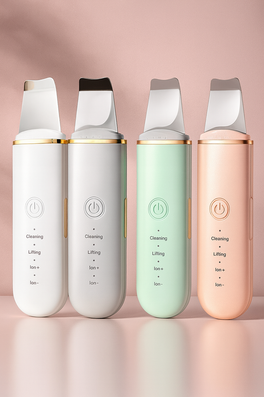 NovaVibe™ Ultrasonic Skin Scrubber – Deep Facial Cleansing & Lifting Tool