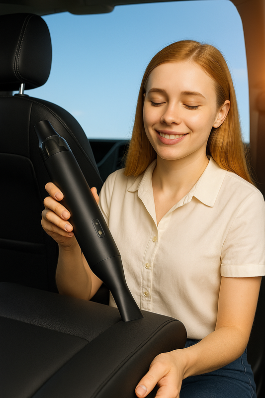 NovaVibe™ Cordless Mini Vacuum Cleaner – Minimal Edition