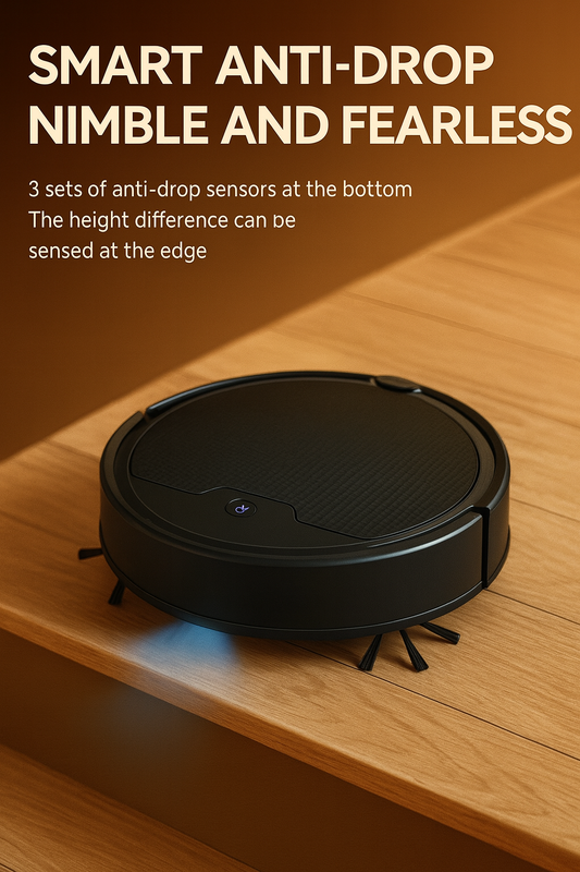 NovaVibe™ Intelligent Robot Vacuum – Smart, Silent & Powerful Cleaning