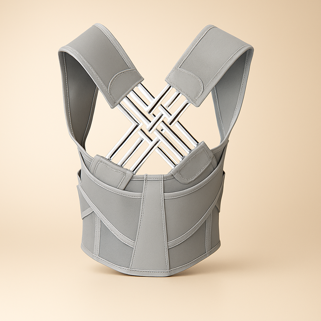 NovaVibe™ Advanced Spine Support Posture Corrector – Breathable, Adjustable & Discreet