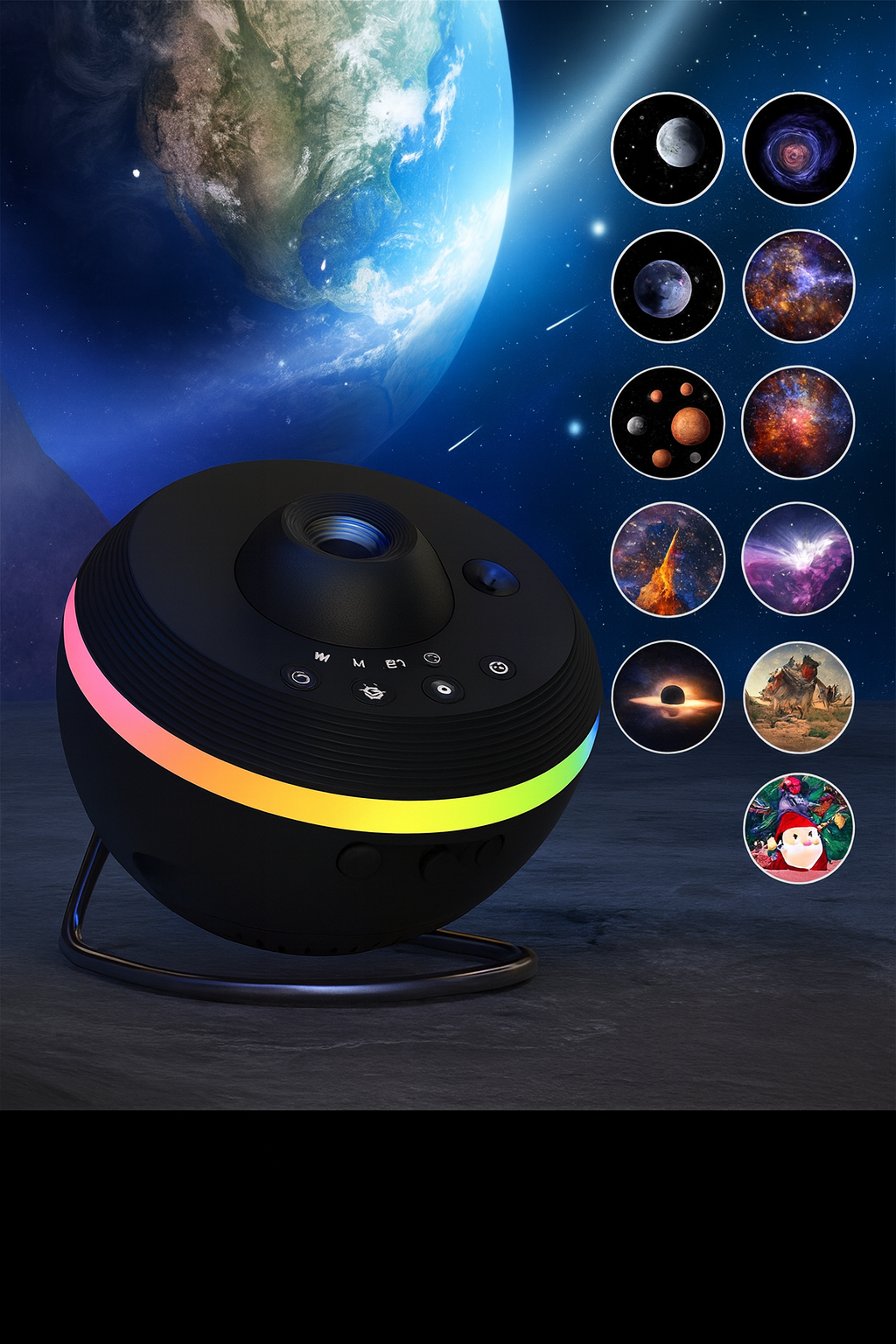 NovaVibe™ Dynamic Meteor 13-in-1 Ultra Clear Galaxy Projector