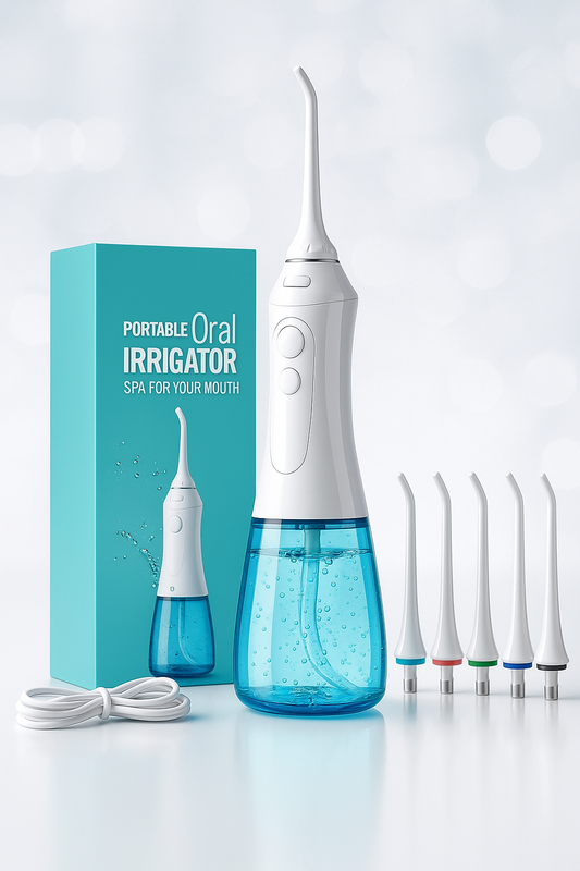 NovaVibe™ HydroPulse Pro™ – 6-in-1 Smart Water Flosser